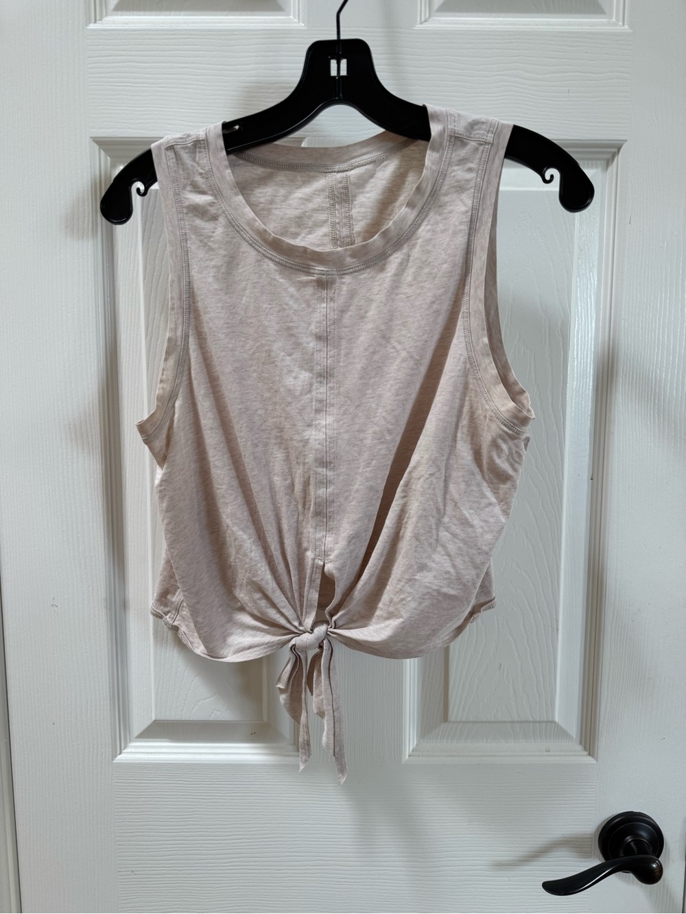 lululemon athletica Knot-Front Sleeveless Tank - Light Beige